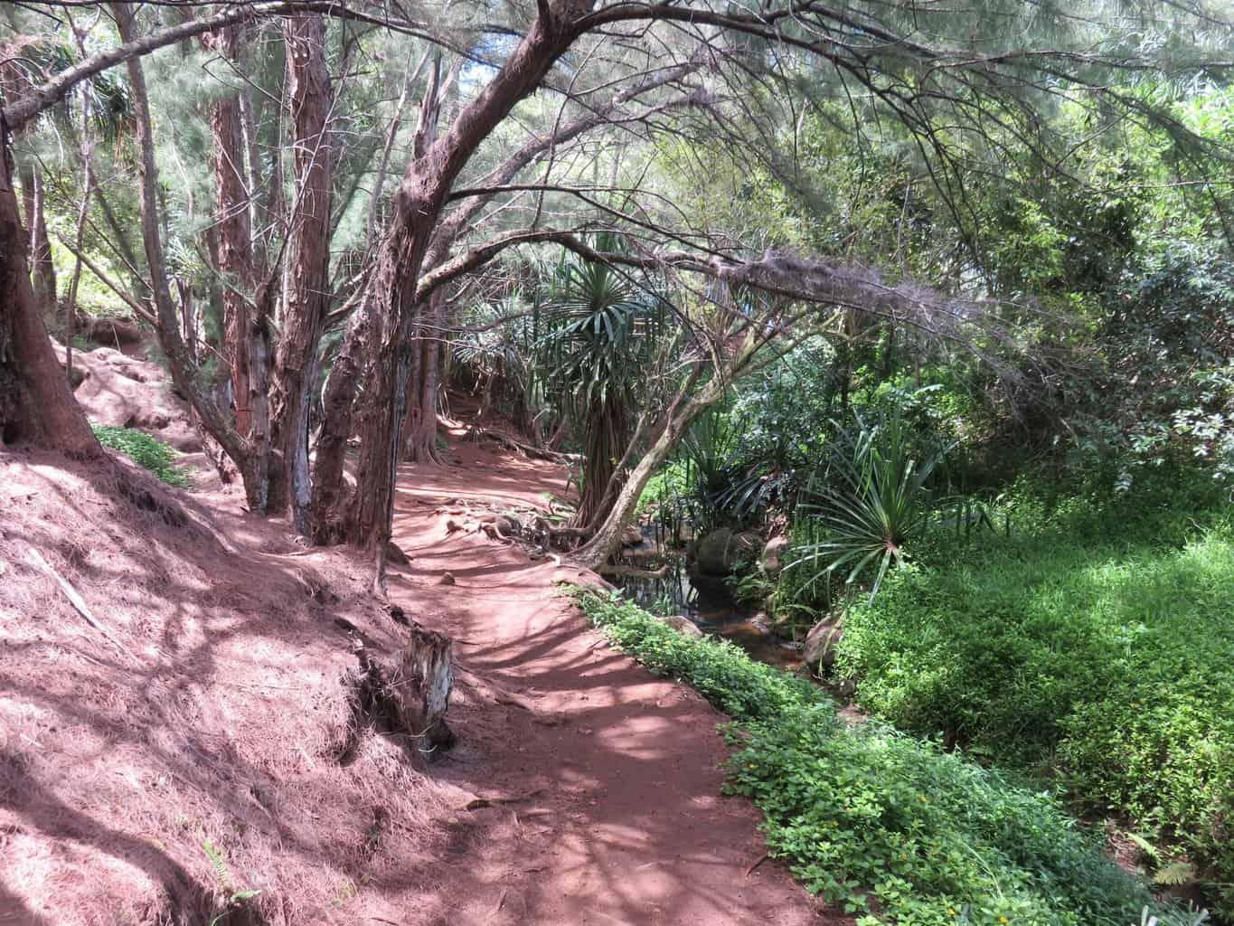 queens bath hiking trail