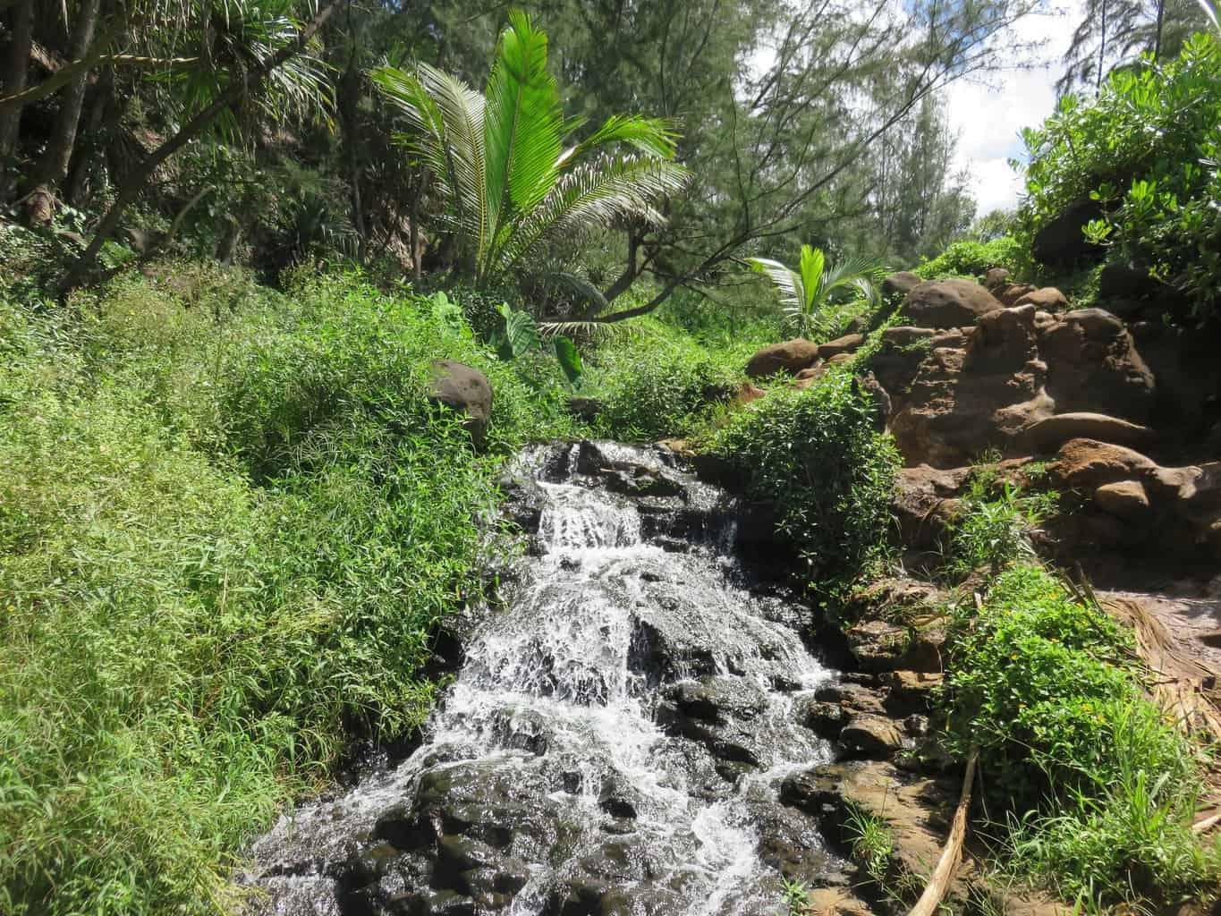 queens bath waterfall