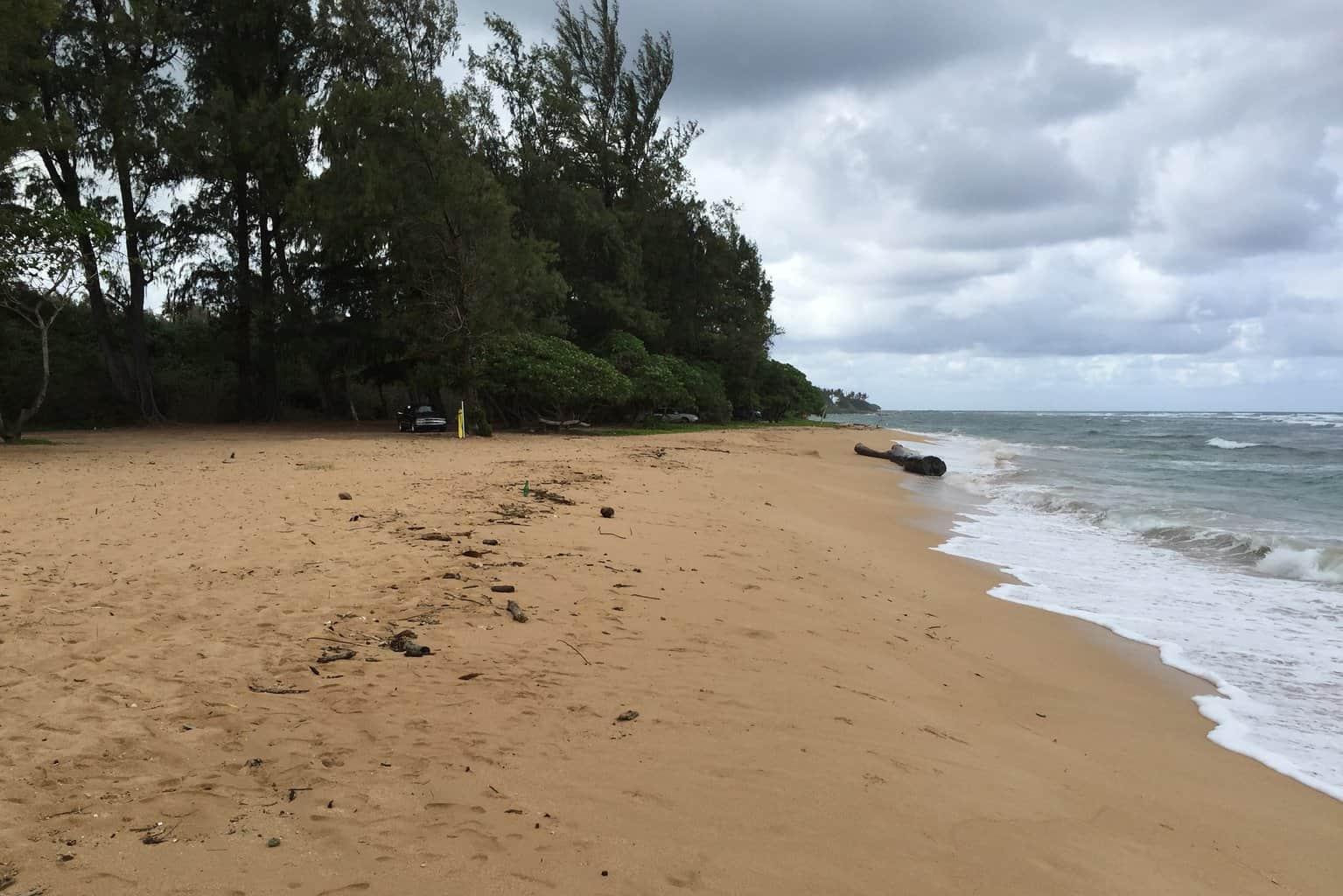 Anahola Beach Park northern side