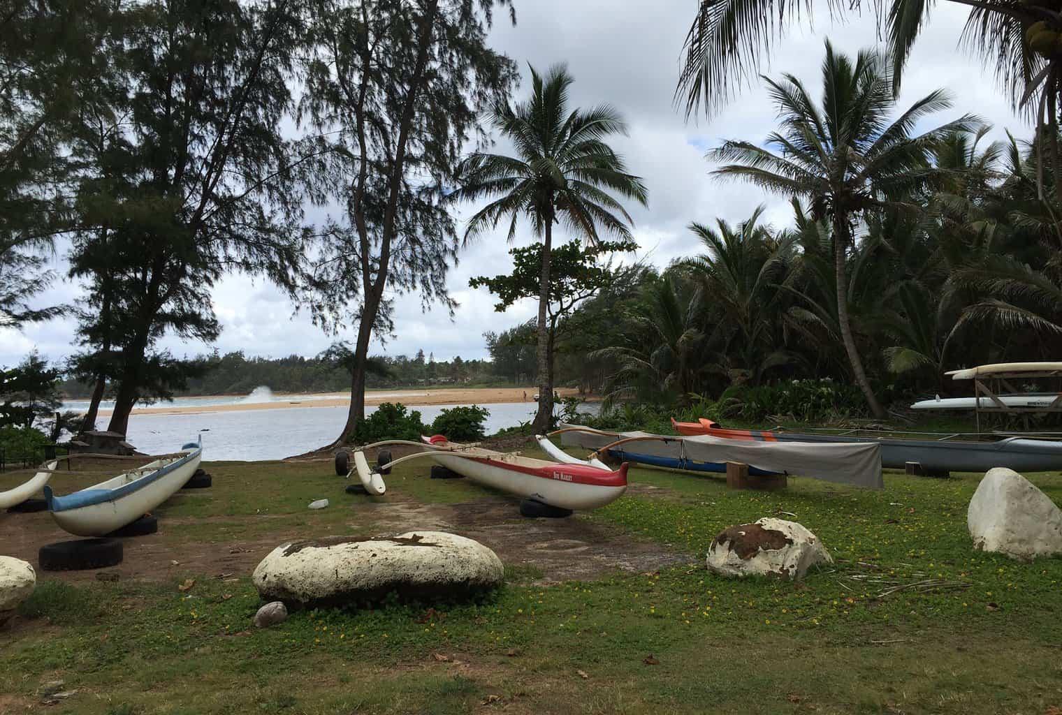 Anahola boats