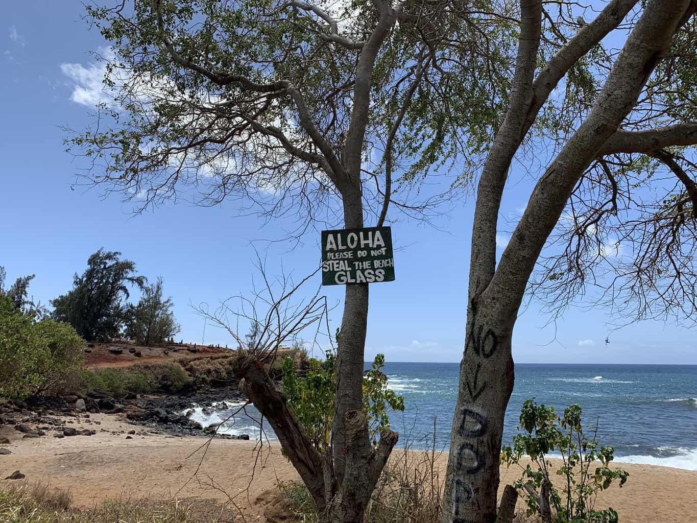 Glass Beach Kauai