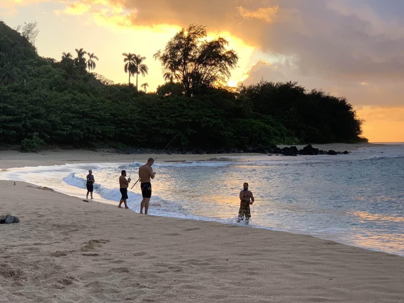 Haena Beach Fishing