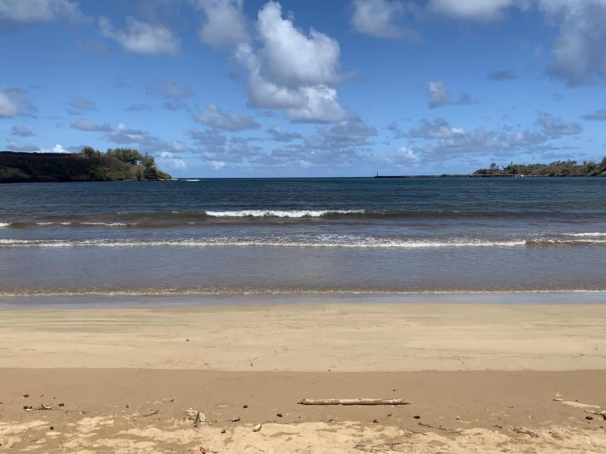 Hanamaulu Beach view