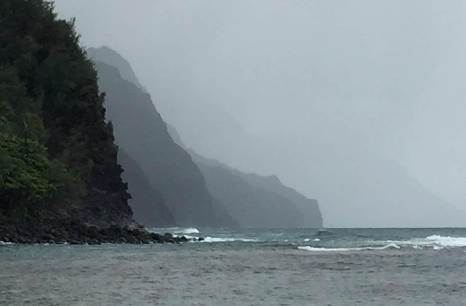 Ke'e Beach view