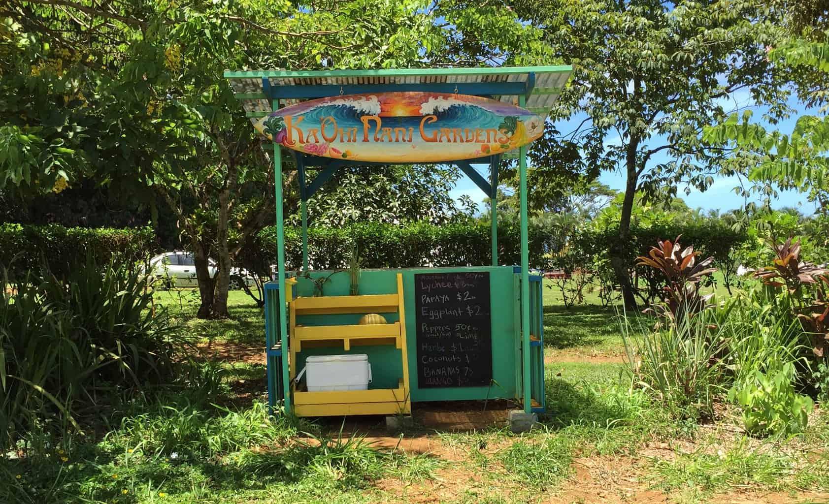 Fruit stand