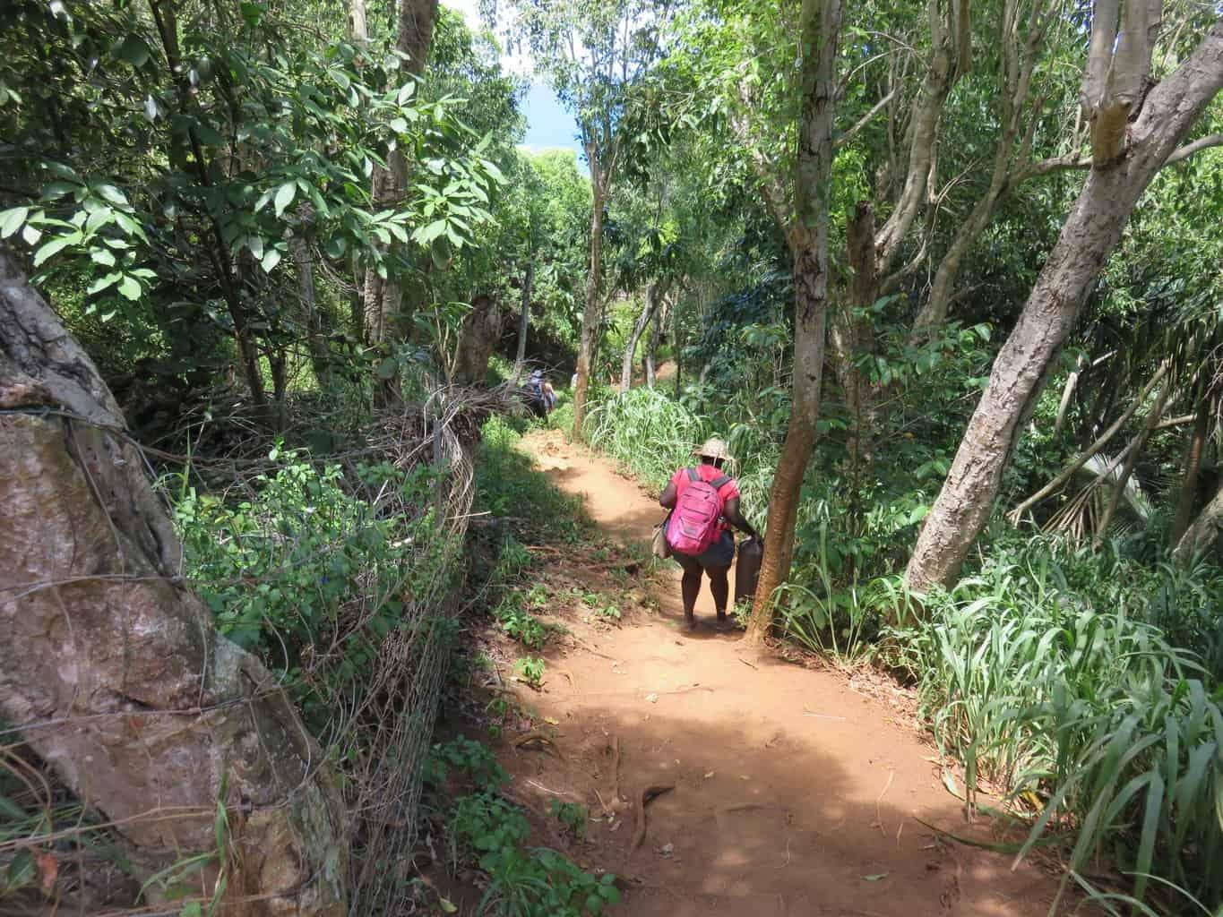 Hiking The Secret Beach trail