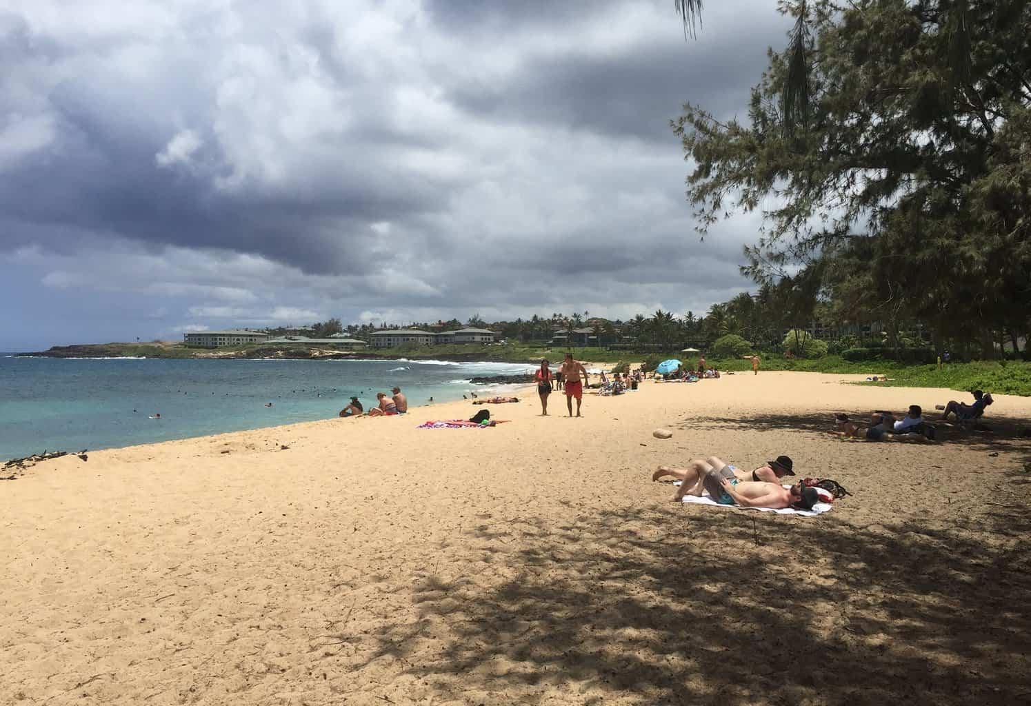 Shipwreck beach people