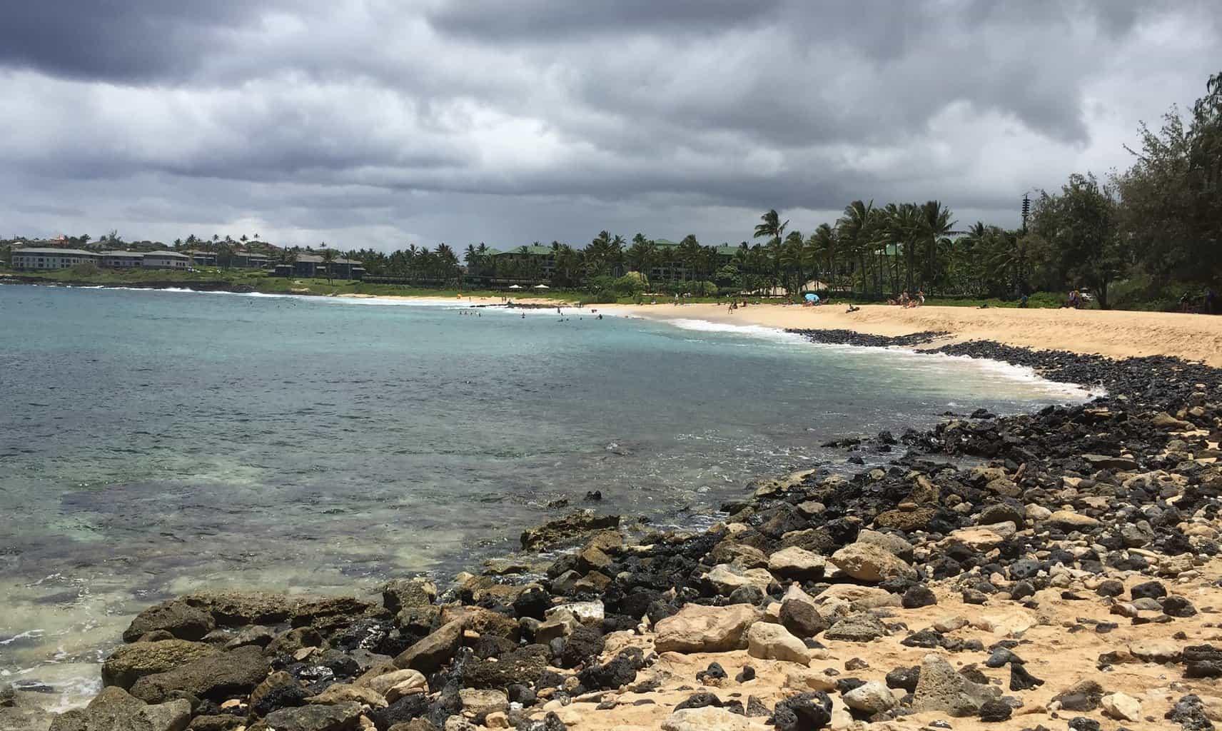 Shipwreck Beach parking