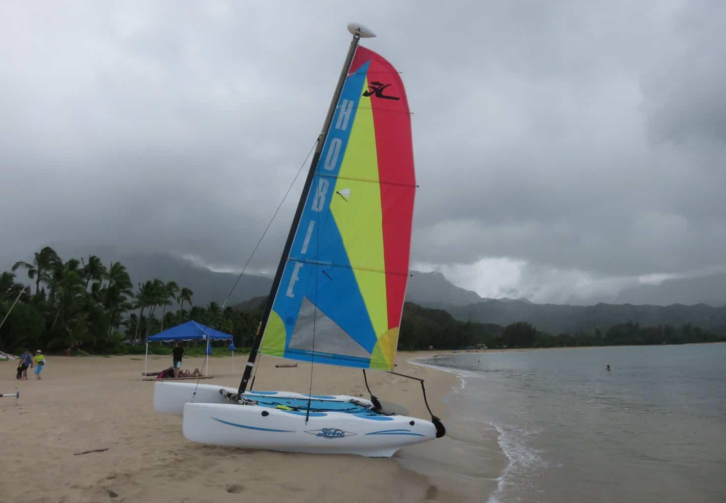 Sailing In Hanalei