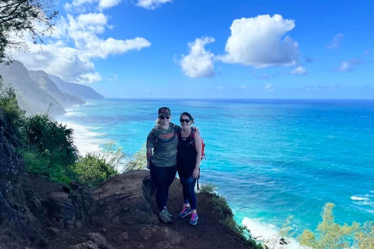 Skye at Na Pali coast