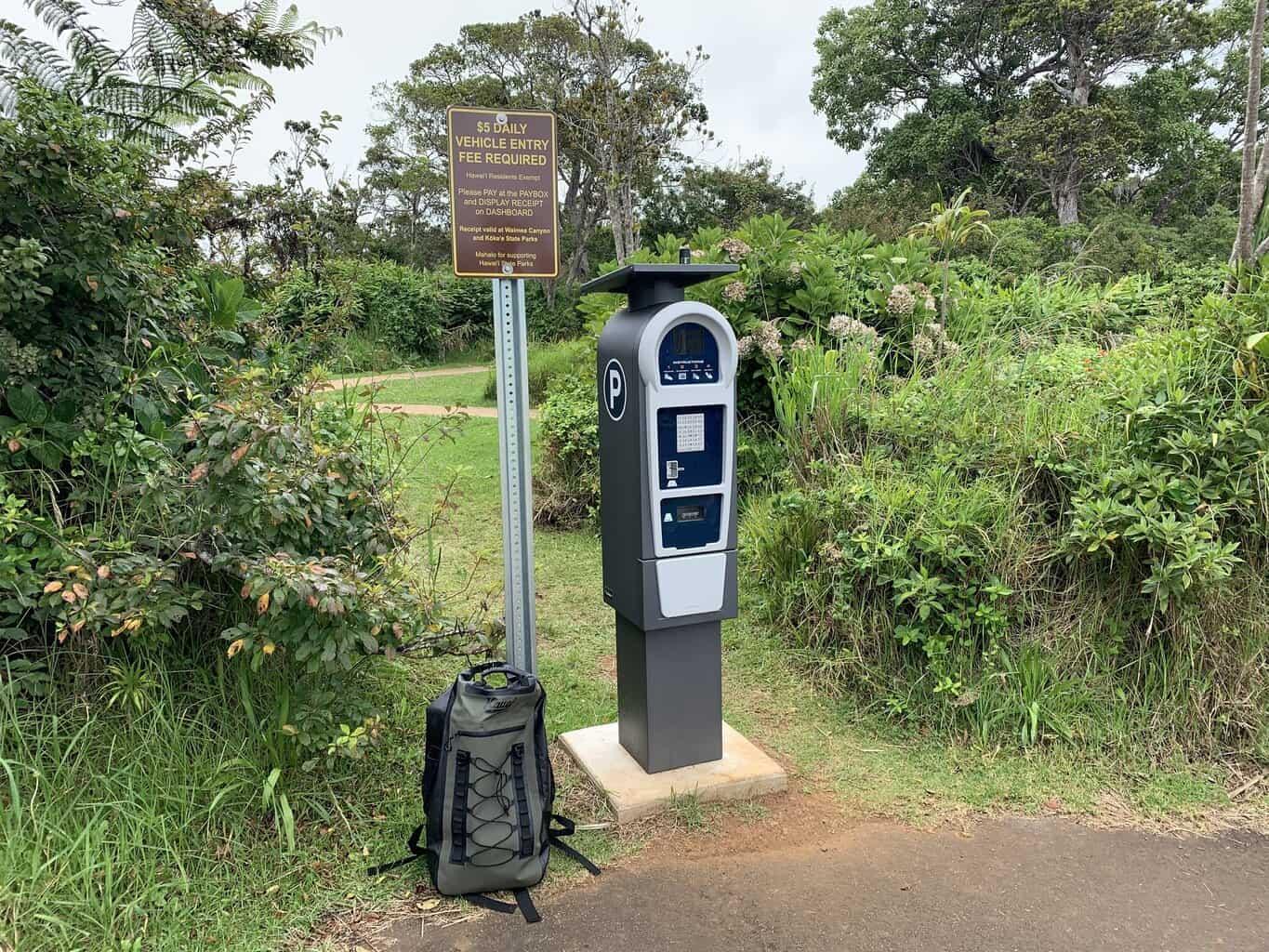 Waimea Canyon and Kokee kiosk