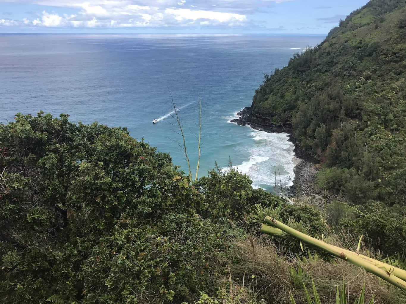 More views of beach from trail