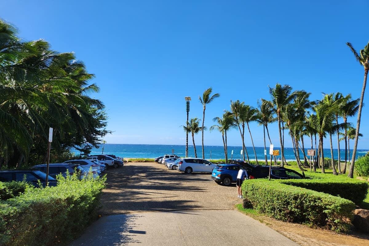 Mahaulepu Heritage Trail parking lot