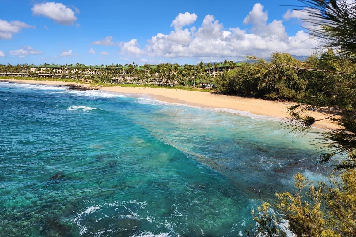 Shipwreck Beach view from Cliff