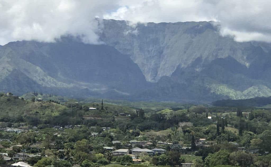 Mt. Waialeale crater