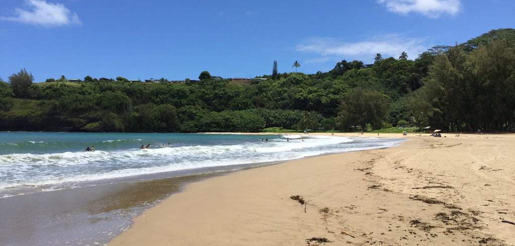 Kalihiwai Beach Kauai