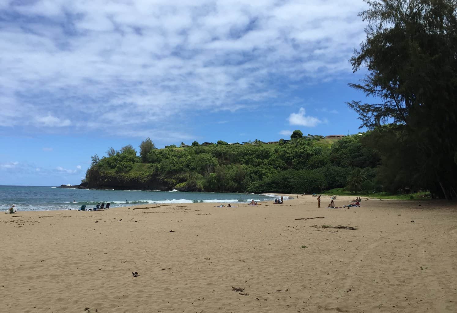 Kalihiwai Beach Kauai