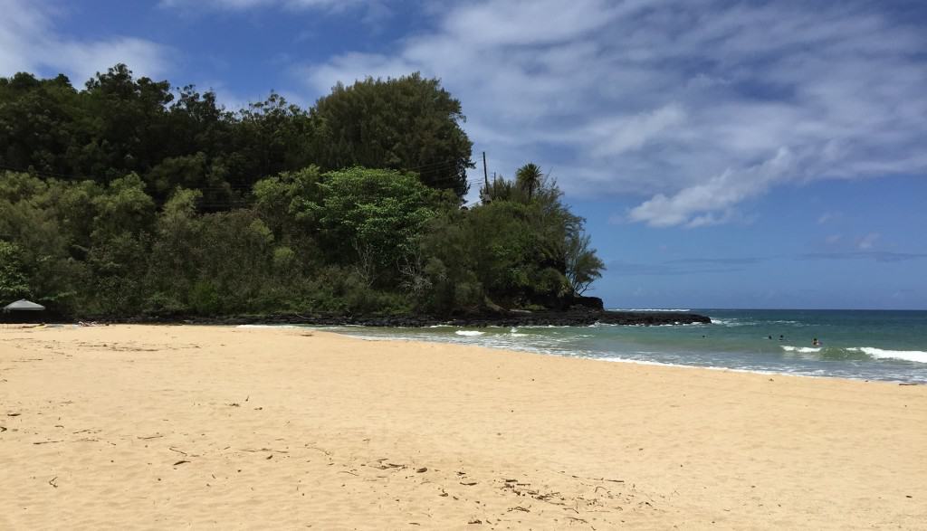 Kalihiwai Beach Kauai