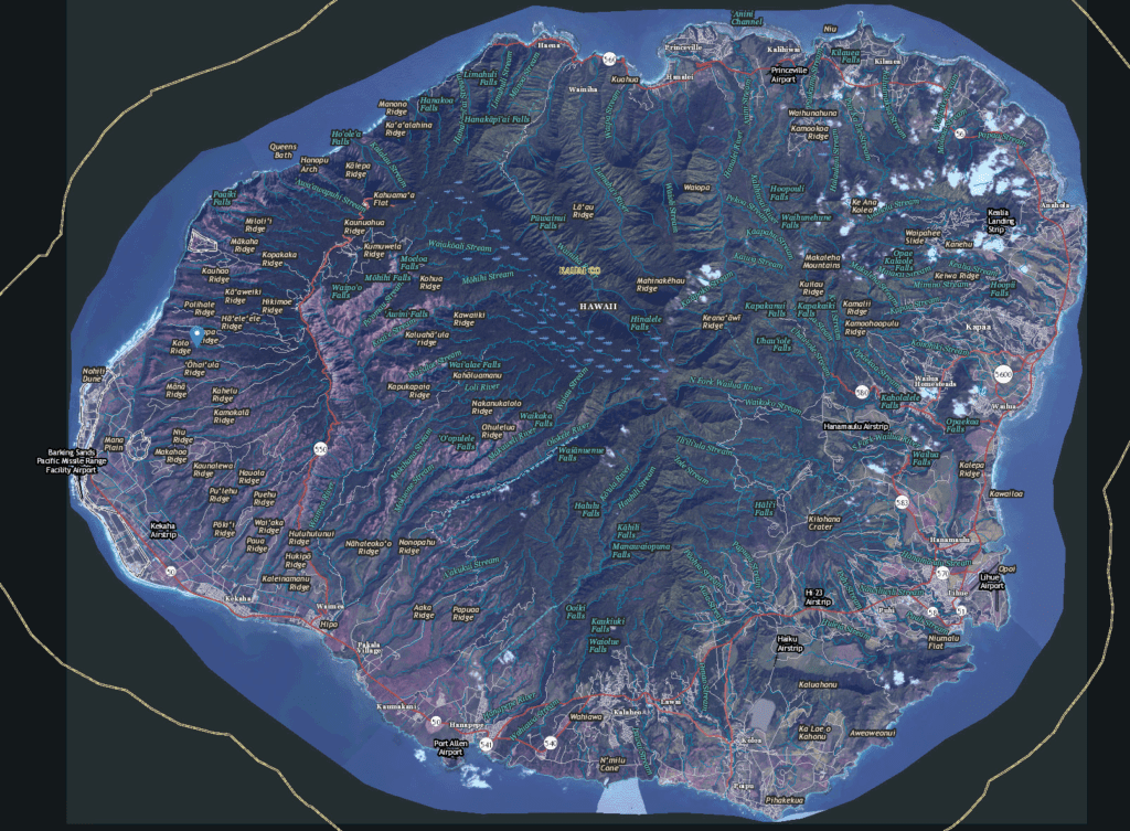 Kauai Maps